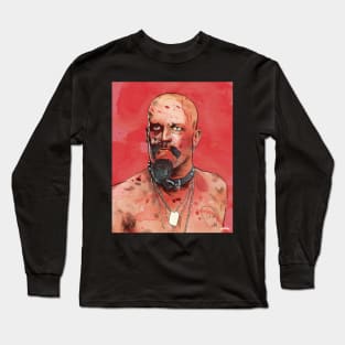 GG Allin (background) Long Sleeve T-Shirt